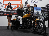 ハーレー日本法人代表に、じゅんいちダビッドソンが公認を直談判…東京モーターサイクルショー2019 画像