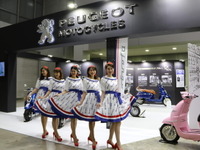 プジョーが表現したのは120年の歴史と始まりの場所…東京モーターサイクルショー2019 画像
