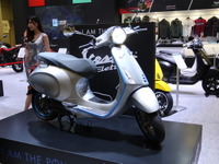 ピアッジオは日本初公開の3モデルをアンヴェール! ベスパのEVモデルも…東京モーターサイクルショー2019 画像