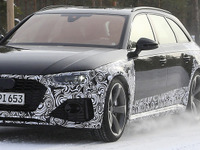 アウディのスーパーワゴン「RS4アバント」が大胆変身…改良モデルを初スクープ! 画像