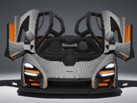 マクラーレン セナ、実物大のレゴブロック仕様…製作に部品50万個と5000時間 画像