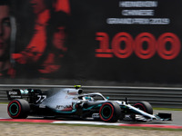 【F1 中国GP】メルセデス同士の戦いを制し、ボッタスが今季初ポールポジションを獲得 画像