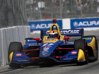 【INDYCAR 第4戦】アレクサンダー・ロッシ、伝統のロングビーチ市街地戦で今年も完勝…琢磨は2連勝ならず8位 画像