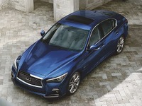 インフィニティ Q50 に「シグネチャー」、米版 スカイライン が熟成の領域へ…ニューヨークモーターショー2019で発表予定 画像