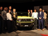 スズキ ジムニー 新型、2019ワールドアーバンカーオブザイヤーに輝く…日本車初 画像