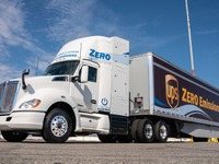 トヨタが燃料電池の大型トラック発表、ミライ のシステム搭載…航続480km 画像