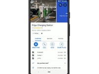 グーグルマップが充電ステーションの空き情報を表示　米国と英国で 画像