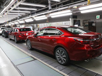 マツダの世界生産、3.1％減の156万9665台で7年ぶりのマイナス　2018年度 画像