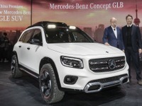 メルセデスベンツのコンパクト電動SUV『EQB』、2021年に発売へ…上海モーターショー2019 画像