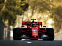 【F1 アゼルバイジャンGP】ルクレールがトップタイム、フェラーリがワンツー発進 画像