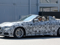 BMW 4シリーズカブリオレ 次期型、春の陽気に誘われルーフをオープン 画像