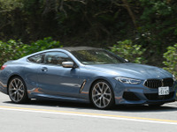 【BMW 8シリーズクーペ 新型試乗】ワインディングでも抜群の安定性と高級感を感じさせる…九島辰也 画像