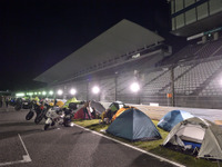 鈴鹿サーキットのホームストレートで一晩を過ごす、 「ル・マン式キャンプ」...BIKE! BIKE! BIKE! 2019 画像