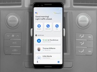 グーグルアシスタント、ドライブ中は「ハンズフリー」…2019年夏から利用可能 画像