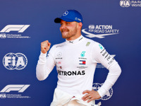 【F1 スペインGP】ボッタスが圧倒的な速さで3戦連続のポールポジションを獲得 画像