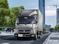 三菱ふそうの小型トラック キャンター、2019年モデル発表 全車平成28年度排出ガス規制適合 画像