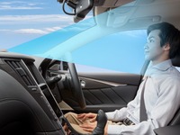 日産 プロパイロット2.0、高速道路の車線変更も手を添えるだけ 画像