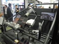 ジェイテクト、自動運転を支えるステアリングシステムが注目…人とくるまのテクノロジー2019 画像