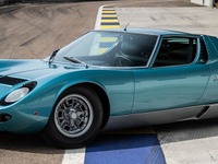 ランボルギーニのスーパーカー、ミウラ をフルレストア…ライトブルーの生産台数は6台のみ 画像