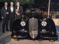 1937年型アルファロメオ 8C 2900Bベルリネッタ、世界で最も美しいクラシックカー賞を受賞 画像