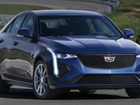 キャデラック CT4-V 発表… 3シリーズ 対抗の高性能仕様が先行デビュー 画像