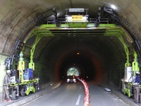東急建設、トンネル全断面点検・診断システムの活用を開始 画像