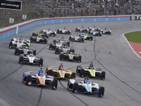 【INDYCAR 第9戦】ポール発進の佐藤琢磨はピット停止ミスで後退、最終結果15位…ニューガーデンが今季3勝目 画像