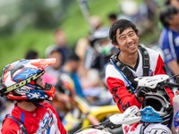 【JNCC 第4戦】初開催の全開コース戸狩で、馬場大貴が渡辺学に迫る 画像