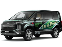 三菱 デリカ D:5、ラグビー「三菱重工相模原ダイナボアーズ」のサポートカーとして提供 画像
