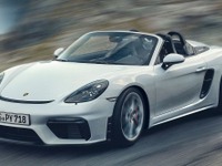 ポルシェ、718 スパイダー と 718 ケイマン GT4 発表…6気筒ボクサーエンジンが復活 画像