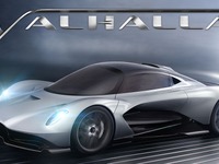 アストンマーティン『ヴァルハラ』、新型ミッドシップHVハイパーカーの車名が決定 画像