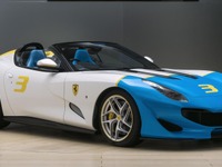 フェラーリ『SP3JC』、780馬力のワンオフロードスター…グッドウッド2019で発表へ 画像