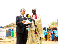 ヤマハ発動機、小型浄水装置10基をセネガル政府へ引き渡し 画像