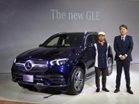 【メルセデスベンツ GLE 新型】上野社長「本当にユーティリティにフォーカスした1台」 画像