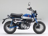 ホンダ モンキー125、新色パールグリッターリングブルーを追加 画像