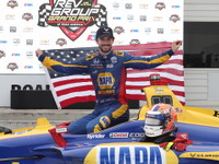 【INDYCAR 第10戦】アレクサンダー・ロッシが圧倒的な強さで今季2勝目、シリーズ首位に接近…佐藤琢磨は決勝10位 画像