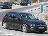 VW ゴルフ 新型、ほぼ見えた!PHEVのEV航続はBMW超えの80kmか 画像