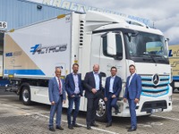 メルセデスベンツのEVトラック『eアクトロス』、ドイツで実地テスト…2021年から量産へ 画像