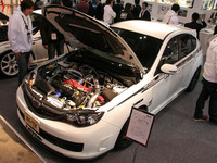 【東京オートサロン08】写真蔵…BLITZ インプレッサ 画像