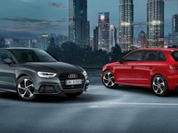 アウディ A3、スタイリッシュな限定車「ブラックスタイリング」発売 画像