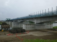 新幹線初の道路併用橋見学会…北陸新幹線九頭竜川橋梁　8月9・21・23日 画像