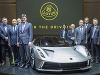 ロータスのEVハイパーカー、2000馬力で320km/h超…エヴァイヤ 画像