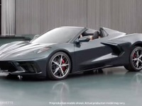 シボレー コルベット 新型、コンバーチブルの設定が決定 画像