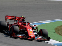 【F1 ドイツGP】初日はフェラーリが1-2、ルクレールがトップタイム 画像