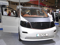 【東京オートサロン08】写真蔵…アルパイン アルファード 画像