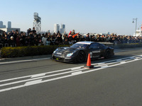 歴代レースマシンが防災基地を走行…日産 Potential for Your Driving 画像