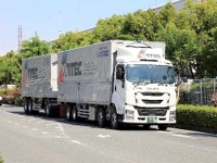 バンテック、ダブル連結トラック輸送を開始　静岡-京都 画像