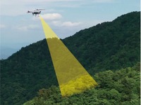 無人ヘリで空から森林状況調査、ヤマハ発動機など実証実験へ 画像