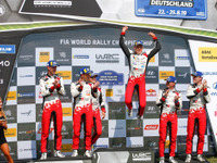 【WRC 第10戦】トヨタが現体制で初の1-2-3フィニッシュ、タナク今季5勝目…勝田貴元“トップ戦線初陣”のドイツ戦は10位 画像