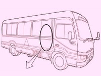 トヨタ コースター、パイプ締付ボルトで幼児が負傷　改善対策で樹脂製カバーを追加 画像